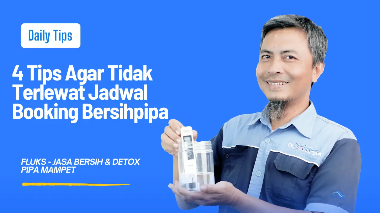 jadwal booking bersihpipa