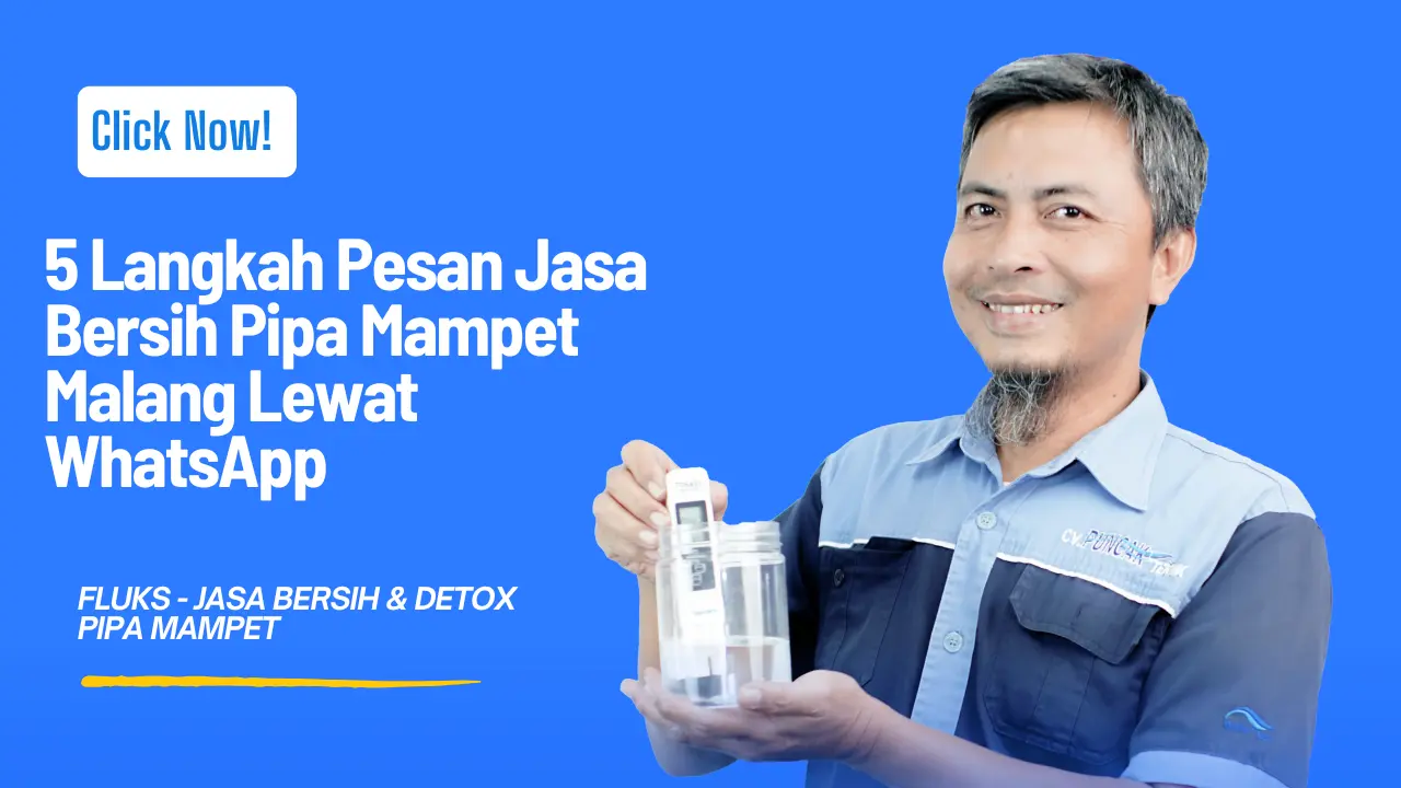 Pesan Jasa Bersih Pipa Mampet Malang