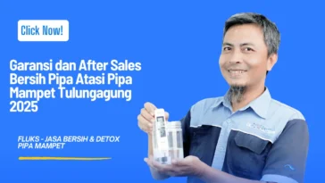 Bersih Pipa Atasi Pipa Mampet Tulungagung