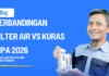 Perbandingan Filter Air vs Kuras Pipa 2026