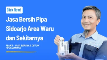 Jasa Bersih Pipa Sidoarjo Area Waru dan Sekitarnya 2026