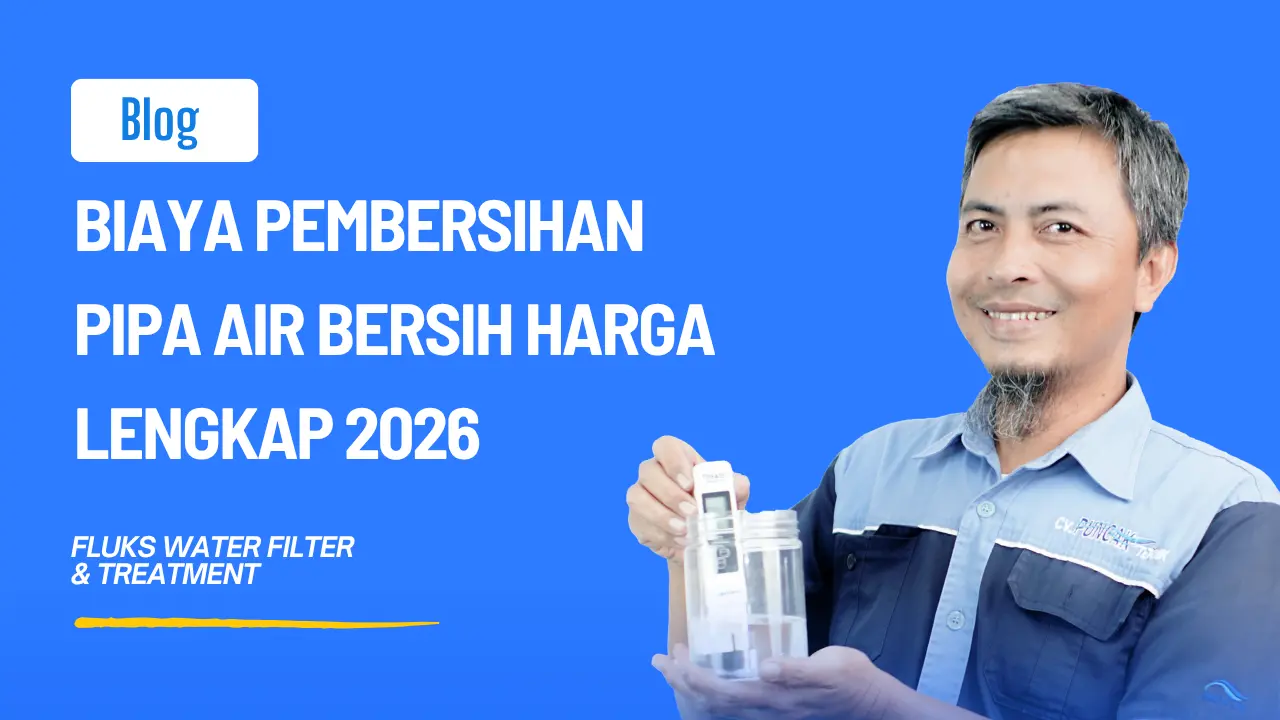 Biaya Pembersihan Pipa Air Bersih Harga Lengkap 2026