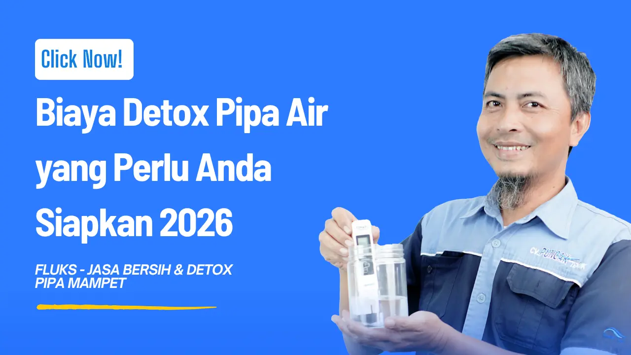 Biaya Detox Pipa Air yang Perlu Anda Siapkan 2026