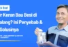 Air Keran Bau Besi di Malang? Ini Penyebab & 3 Solusinya